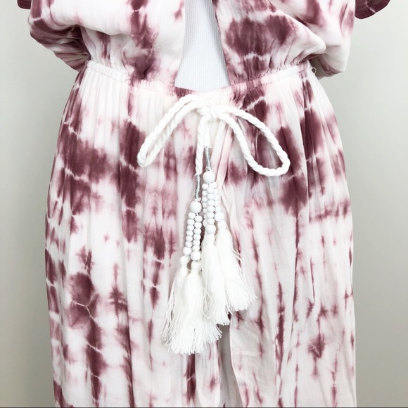 Surf Gypsy | Tie Dye Cover Up Maxi Dress Beach New - Picture 3 of 8
